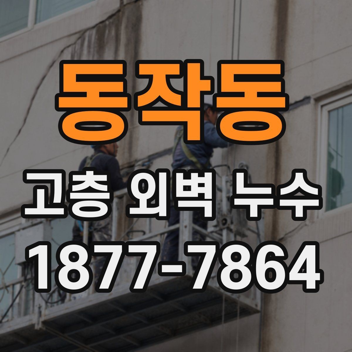 동작동 고층 외벽 누수 업체 선정 시 살펴볼 항목