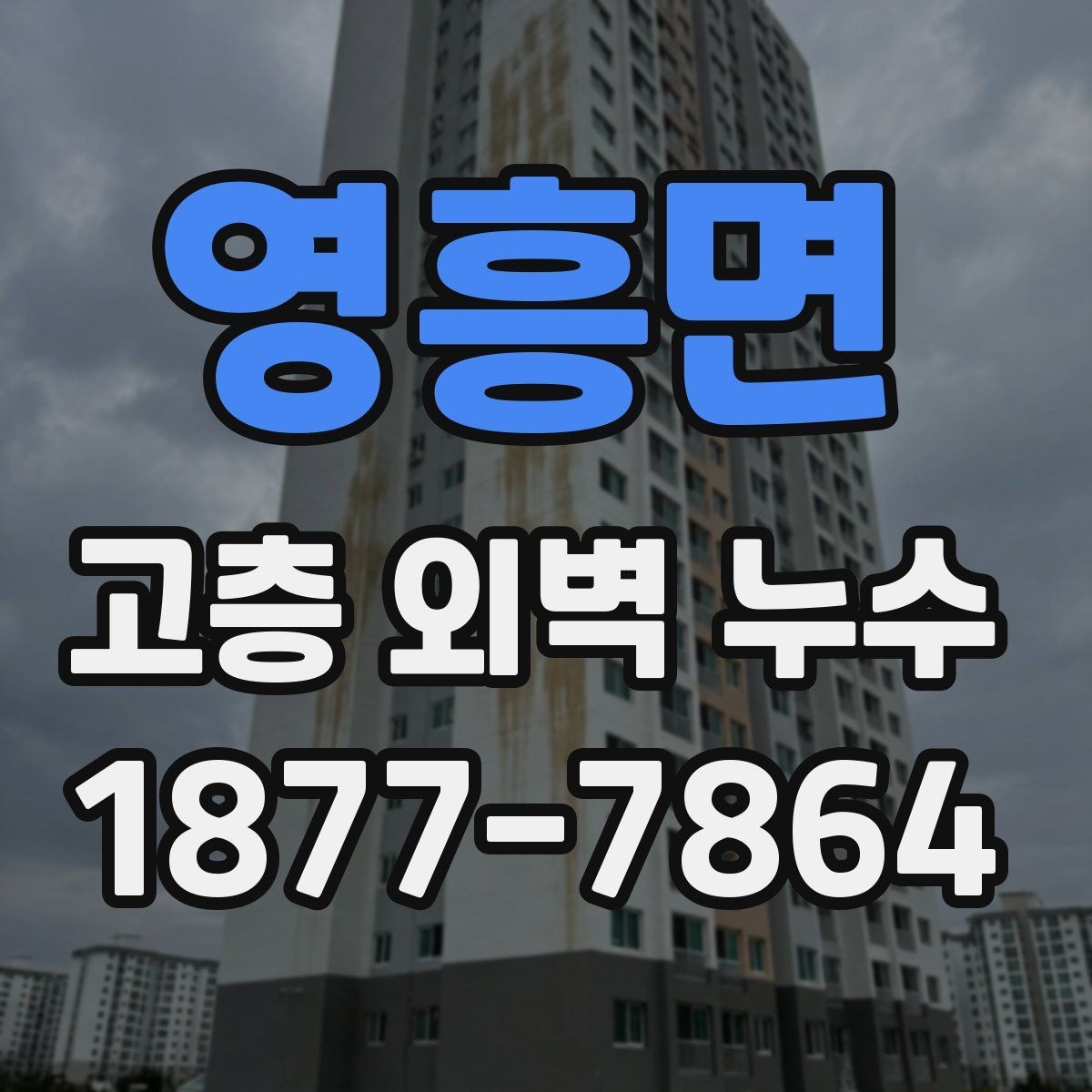 영흥면 고층 외벽 누수 발생 시 건물 전체 점검이 필요한 이유