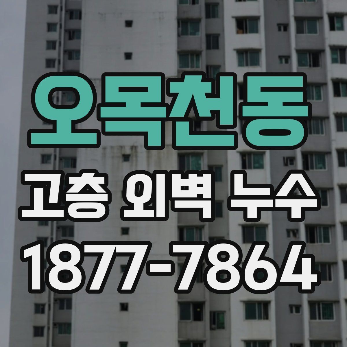 오목천동 고층 외벽 누수 외벽 하자 의심 신호 정리