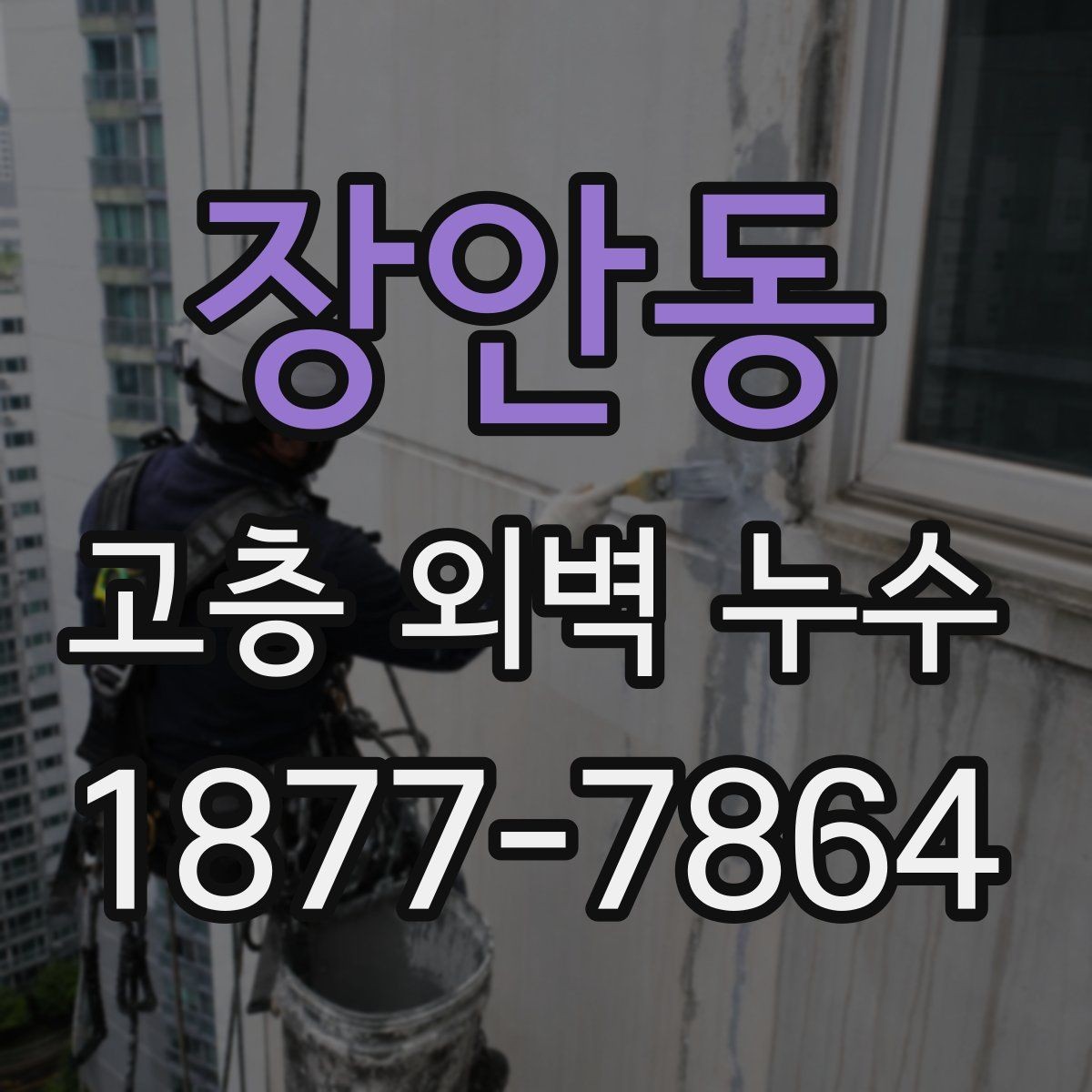 장안동 고층 외벽 누수 발생 후 추가 손상을 막는 관리법