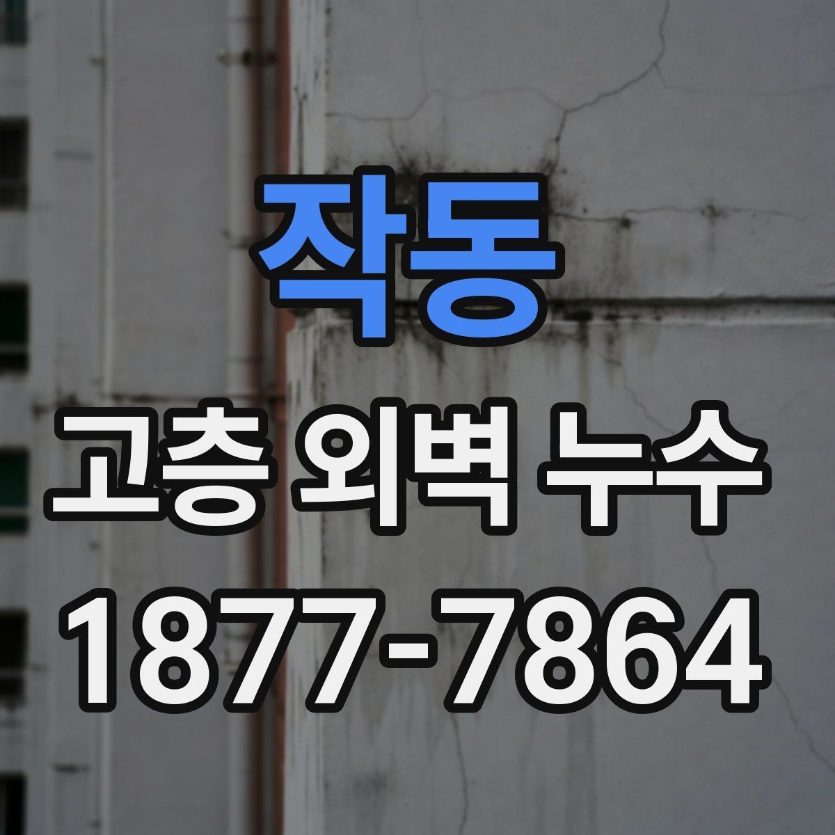 작동 고층 외벽 누수 방수 상태를 확인하는 실무 팁