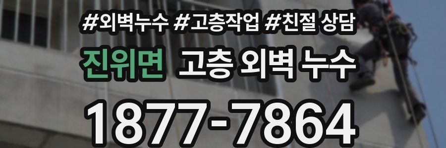 진위면 고층 외벽 누수