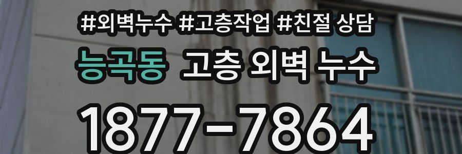 능곡동 고층 외벽 누수