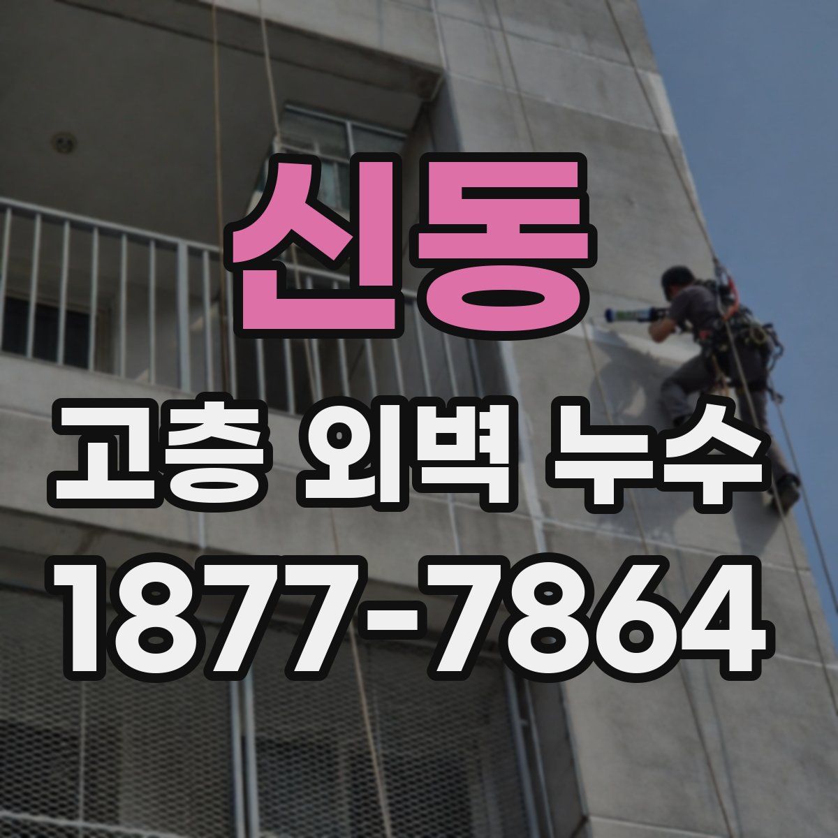 신동 고층 외벽 누수