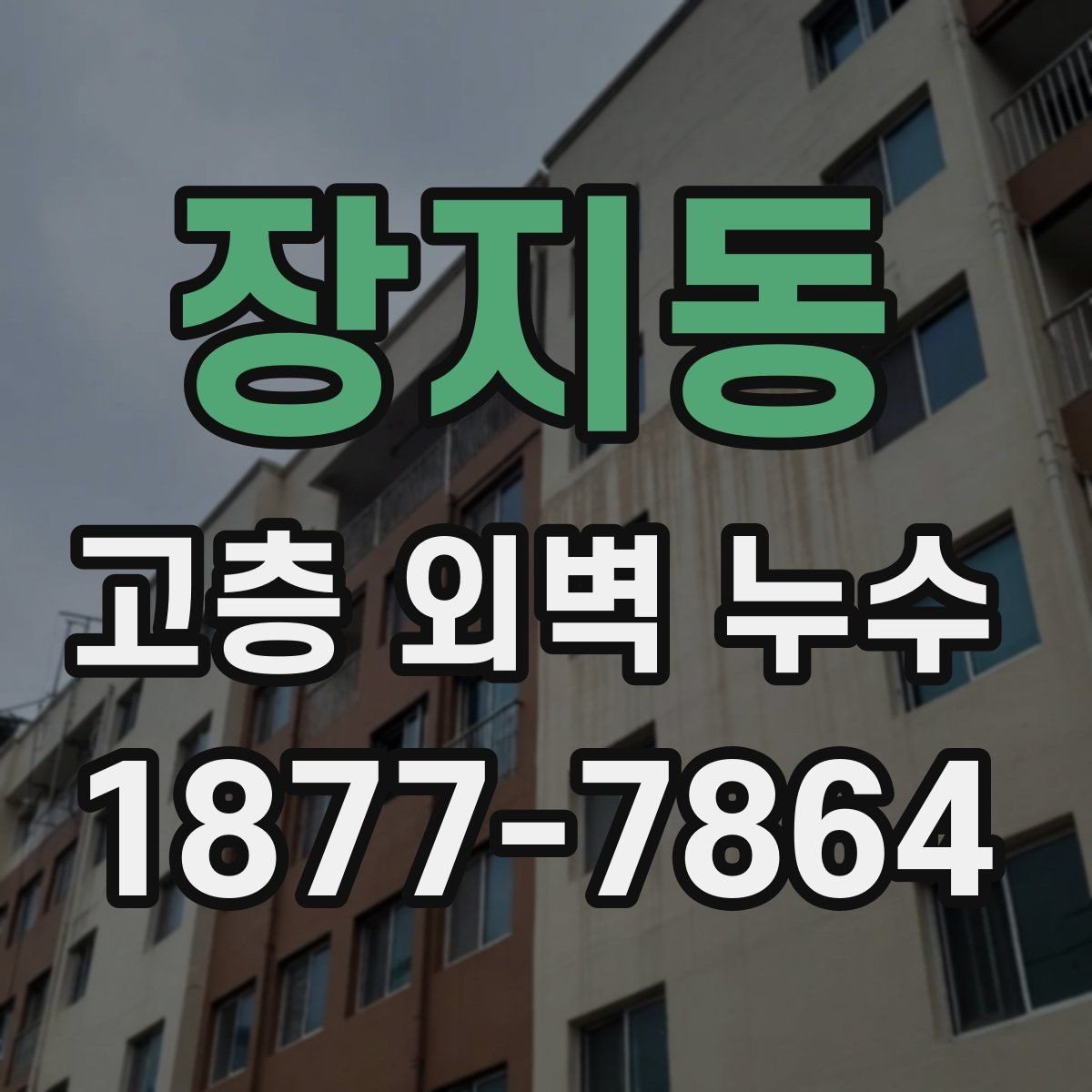장지동 고층 외벽 누수 조사에서 자주 보는 항목