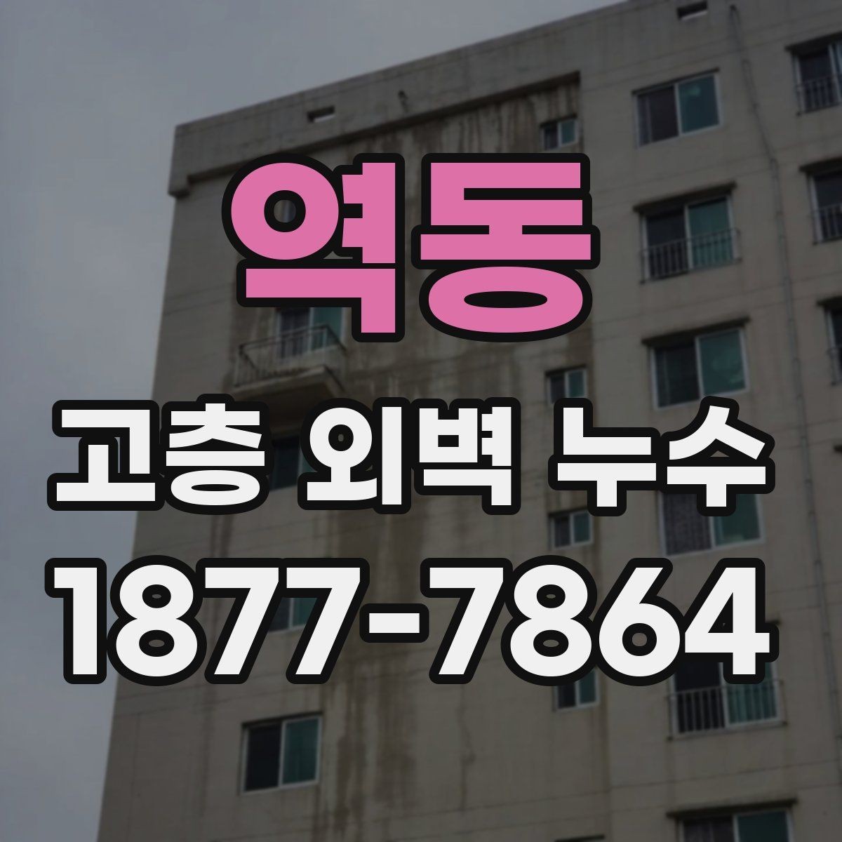 역동 고층 외벽 누수 점검 시 사진 자료를 활용하는 법
