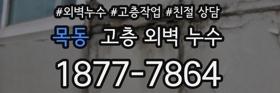 목동 고층 외벽 누수