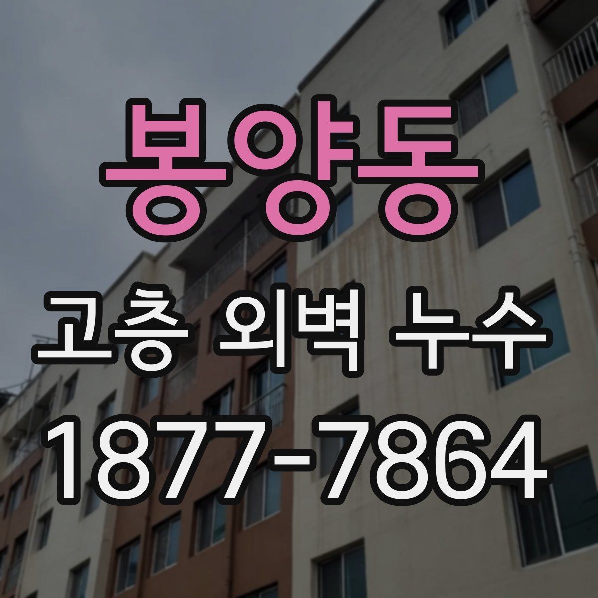 봉양동 고층 외벽 누수 계절별 점검 포인트 정리