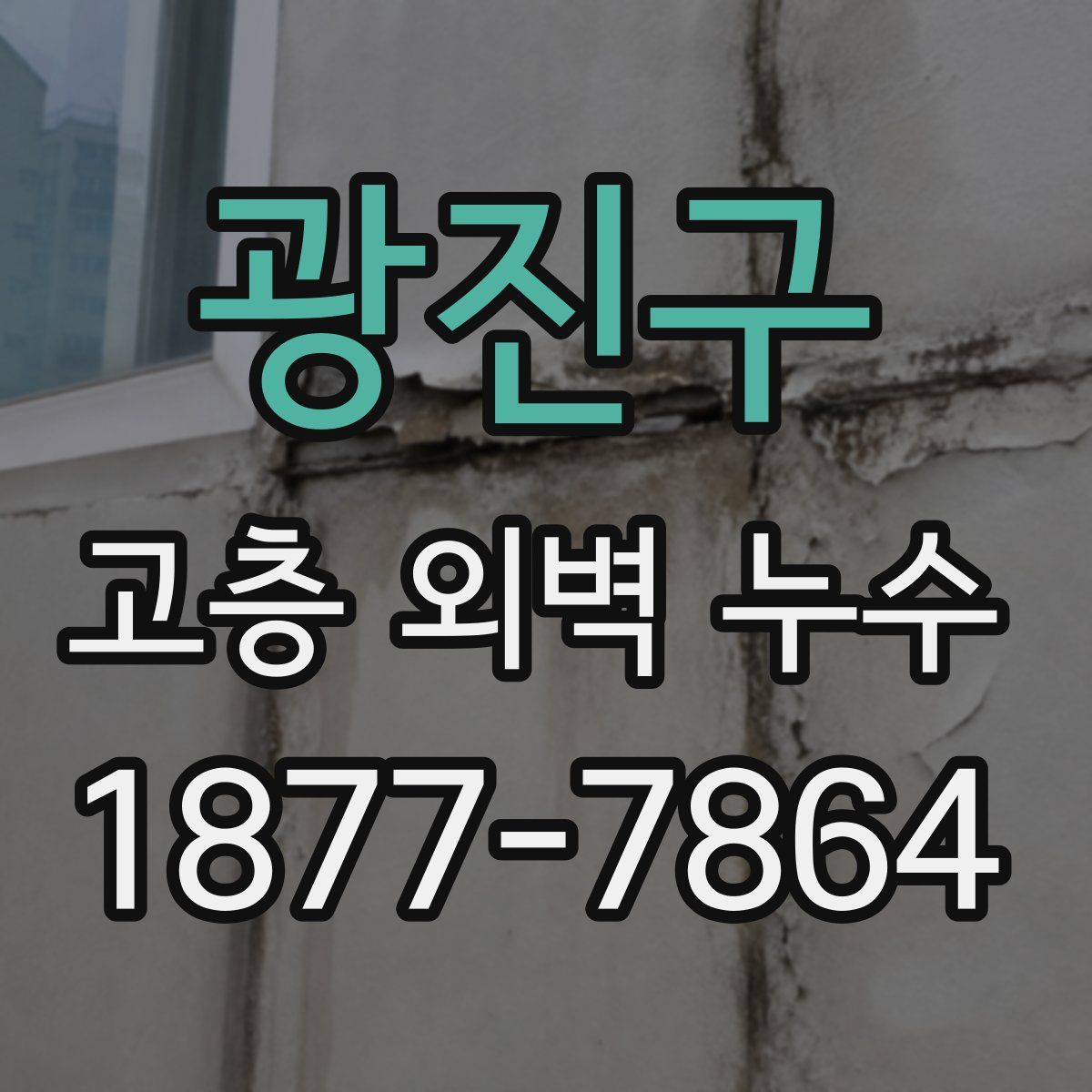 광진구 고층 외벽 누수