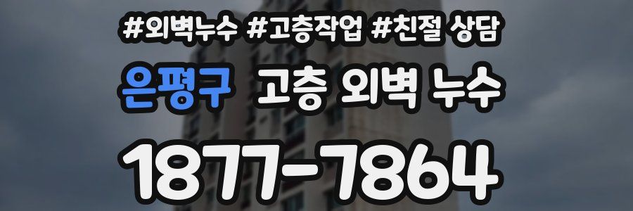 은평구 고층 외벽 누수