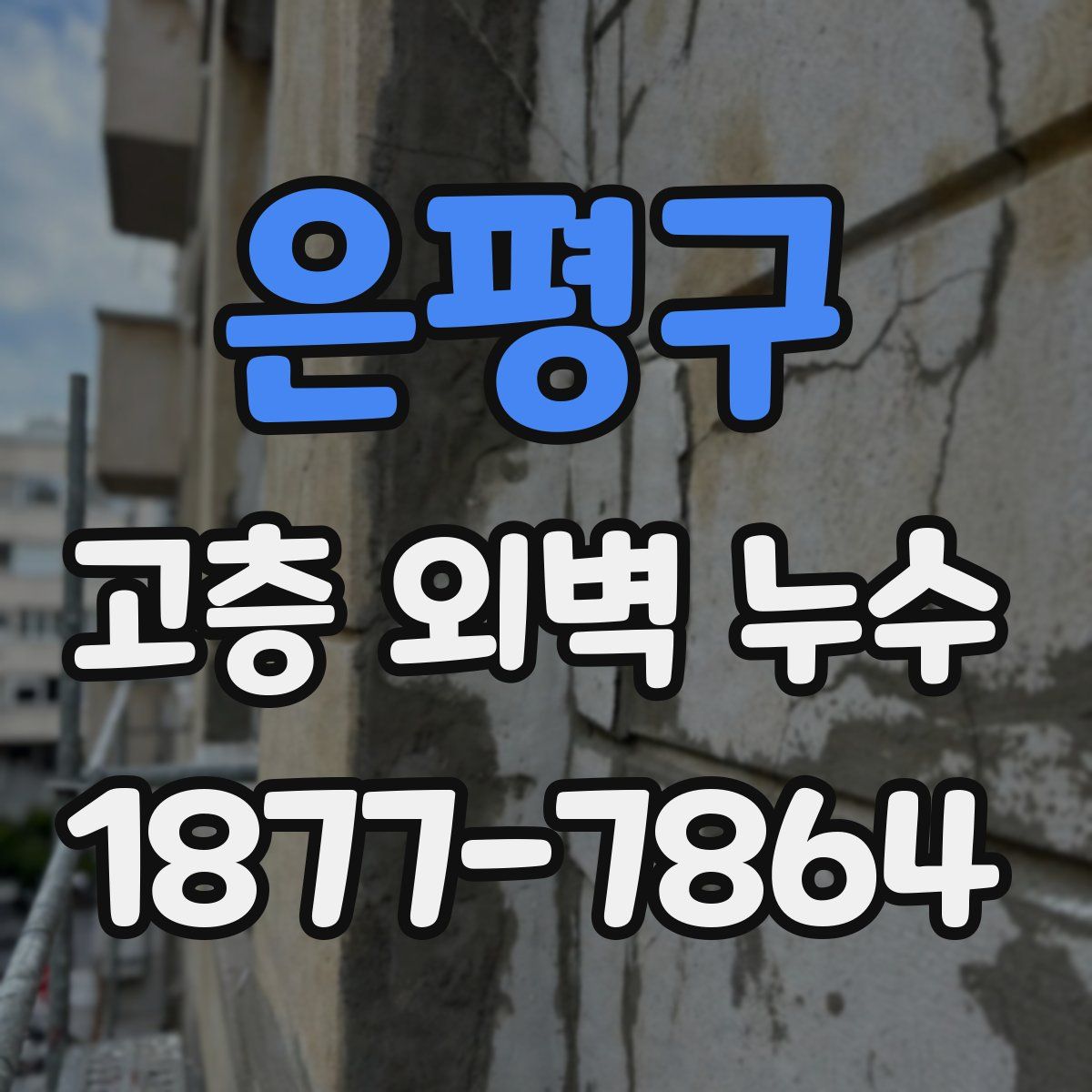 은평구 고층 외벽 누수