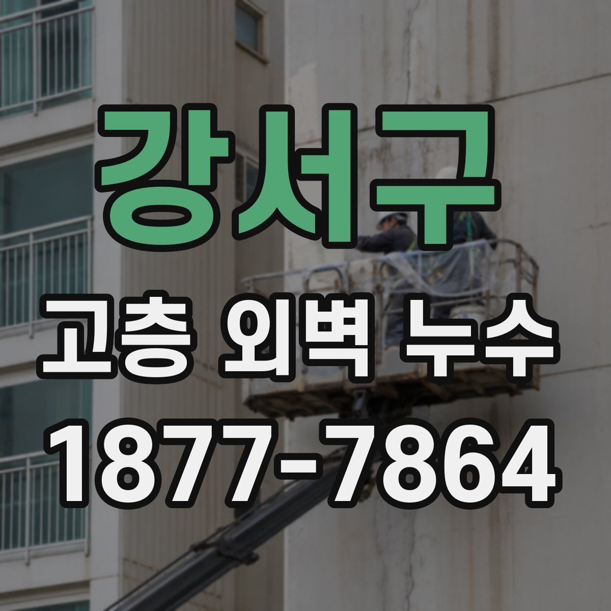 강서구 고층 외벽 누수