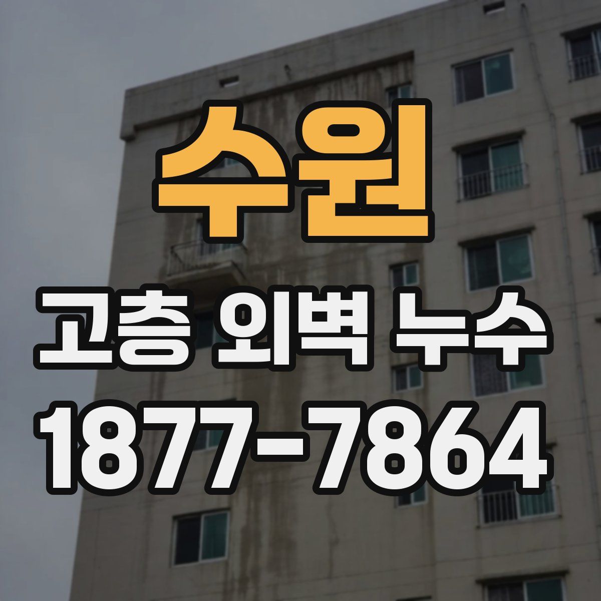 수원 고층 외벽 누수