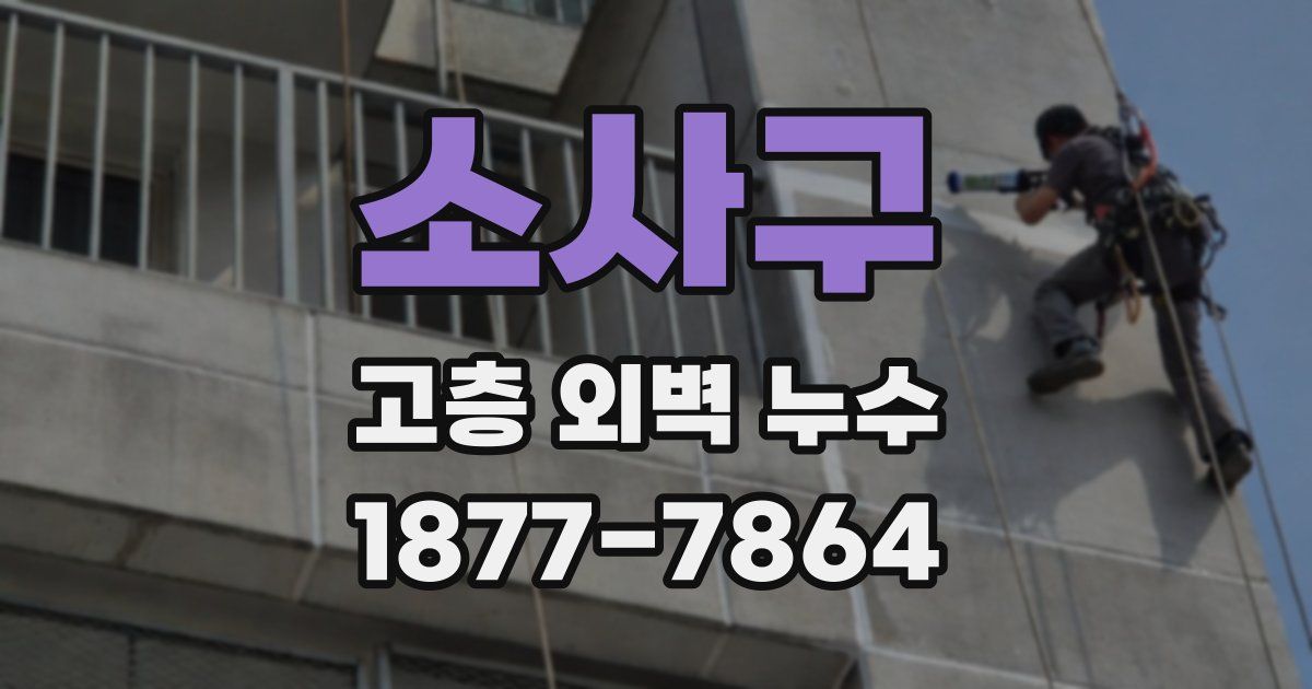 소사구 고층 외벽 누수