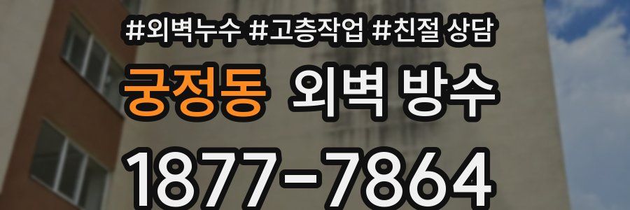 궁정동 외벽 방수