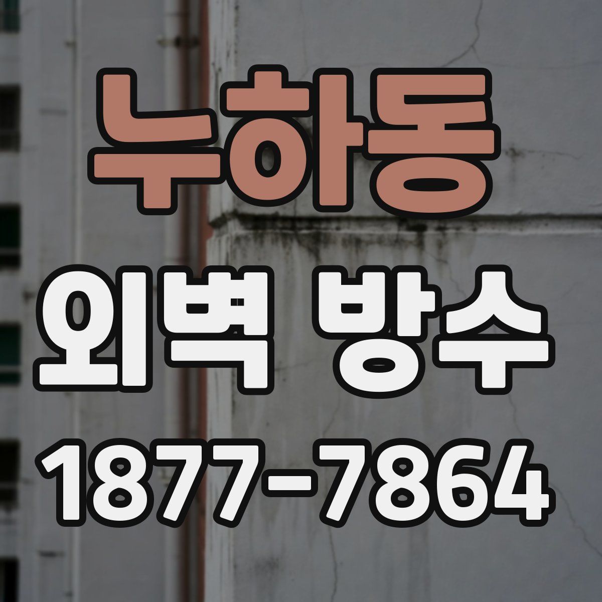 누하동 외벽 방수