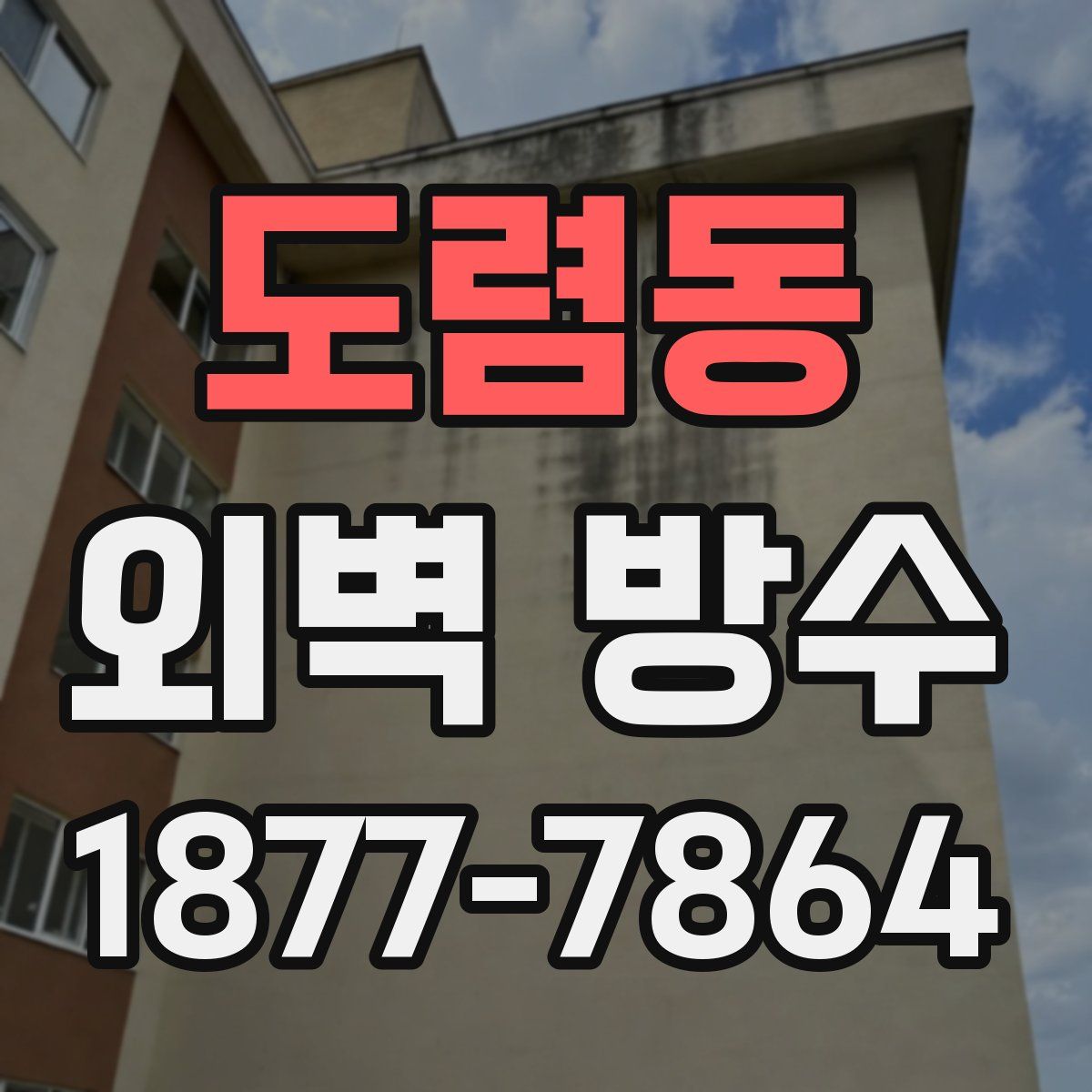 도렴동 외벽 방수