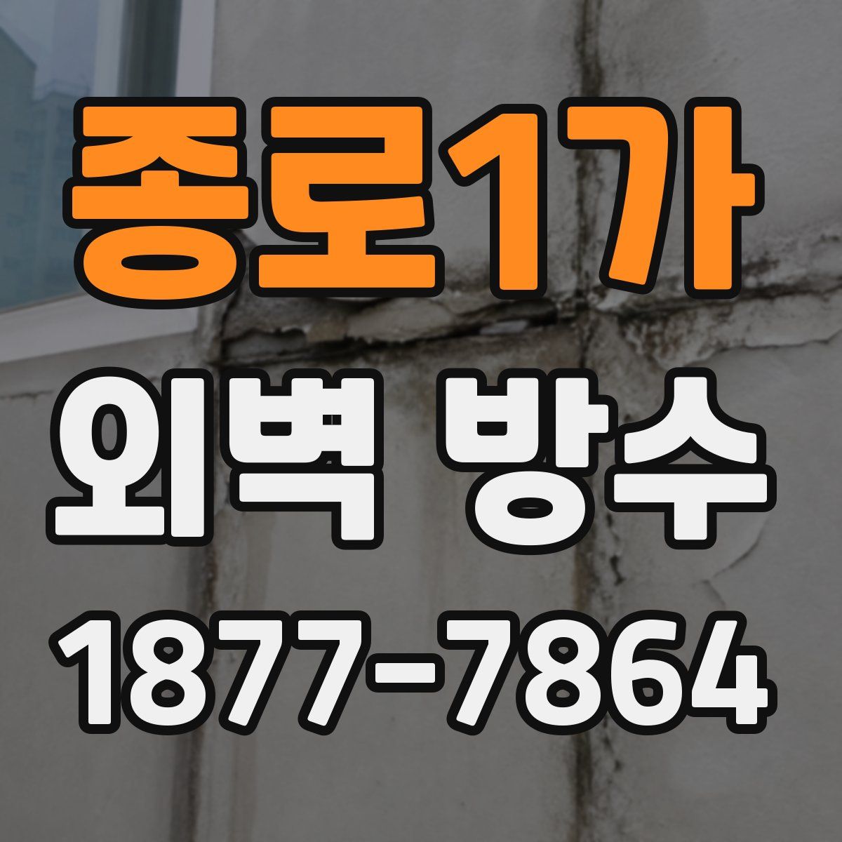 종로1가 외벽 방수