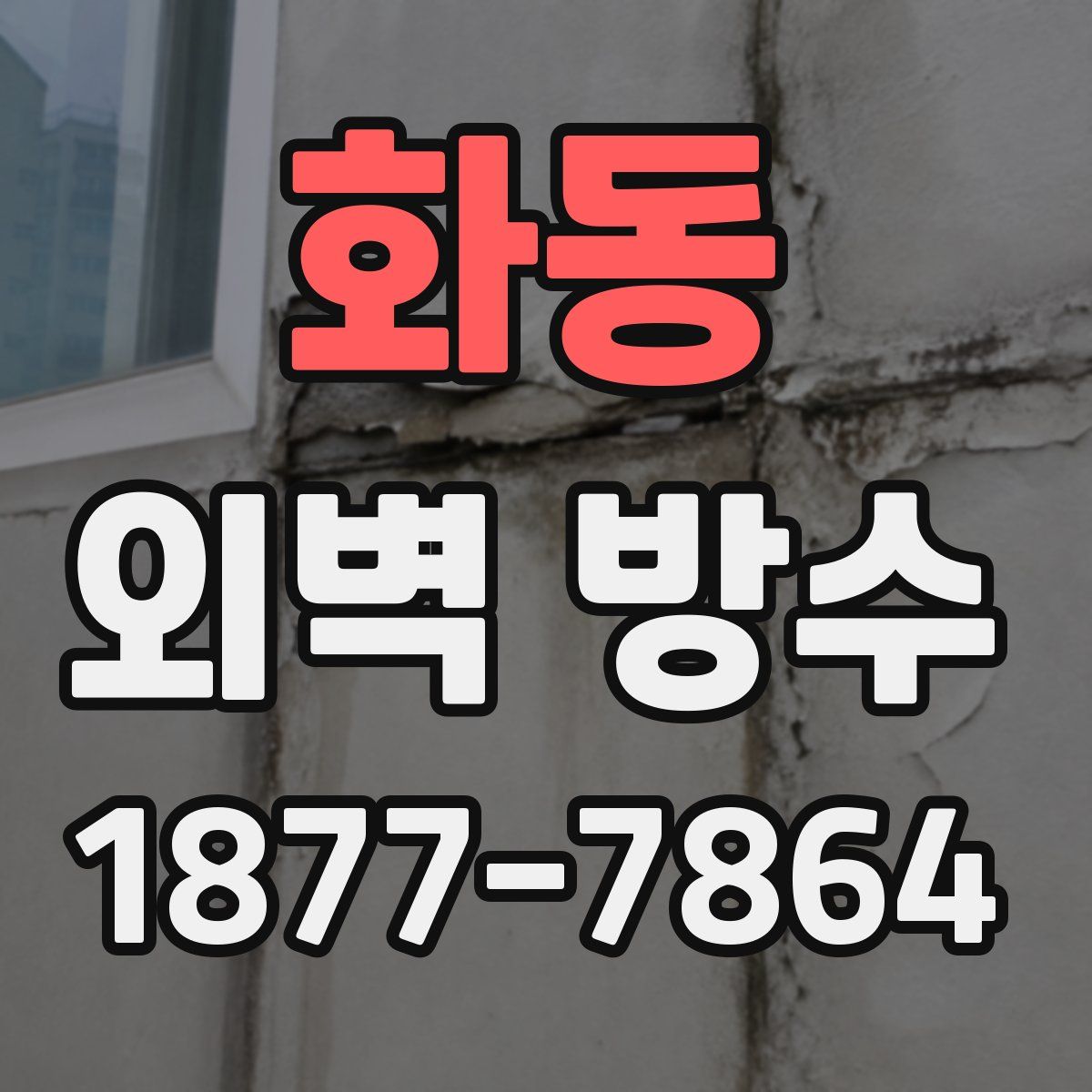 화동 외벽 방수