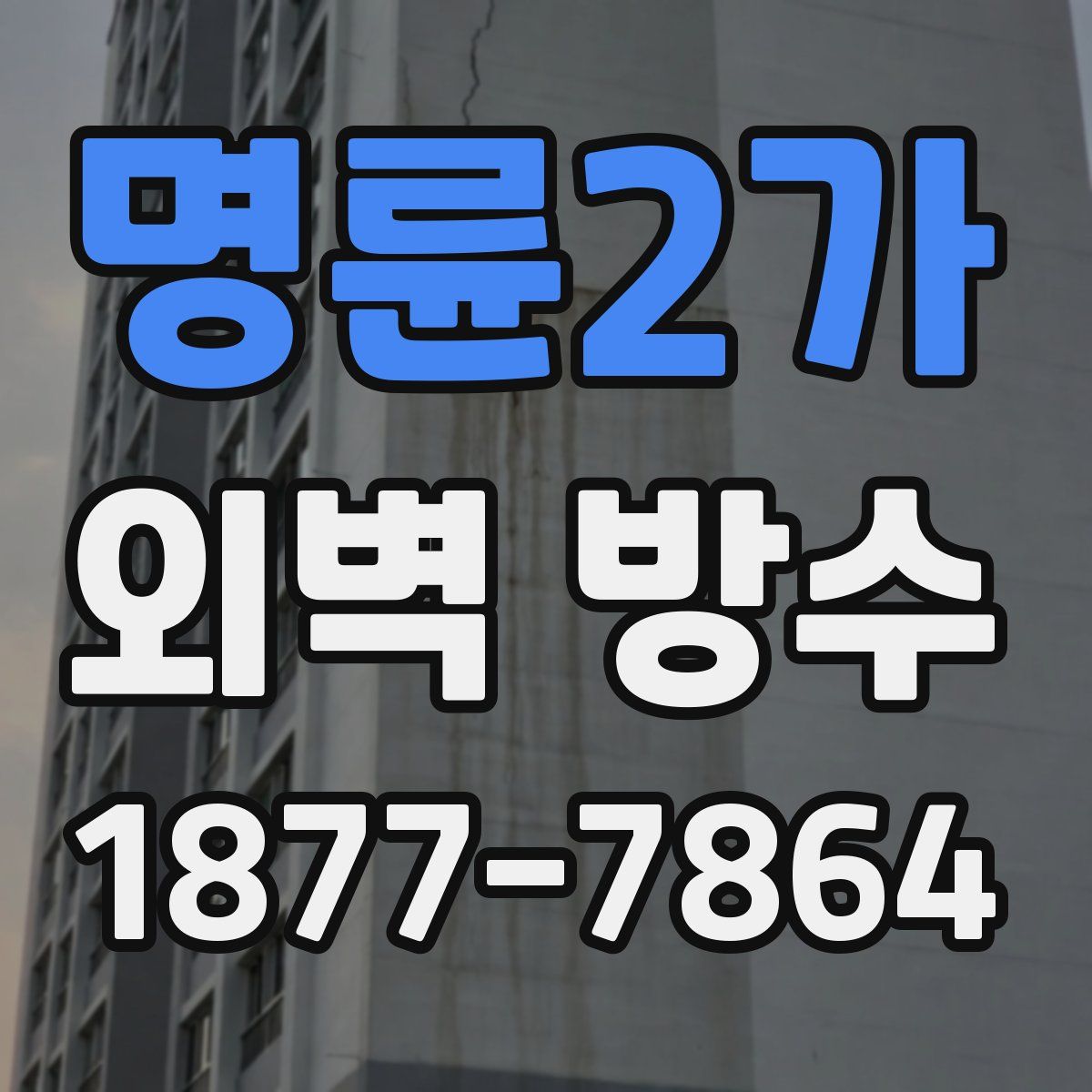 명륜2가 외벽 방수