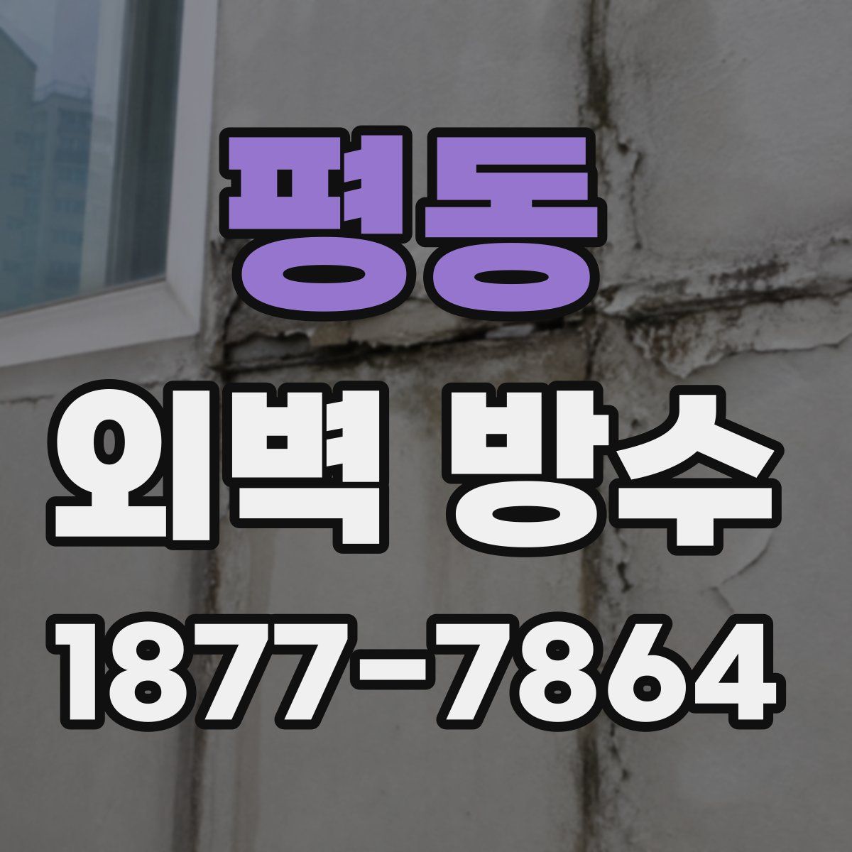 평동 외벽 방수