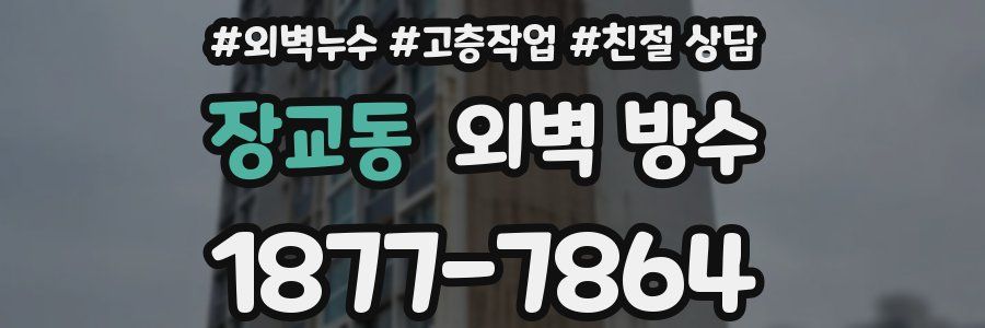 장교동 외벽 방수
