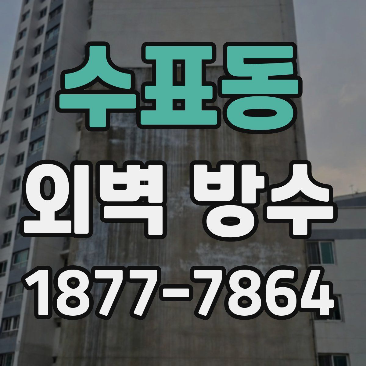 수표동 외벽 방수
