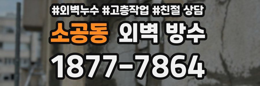 소공동 외벽 방수