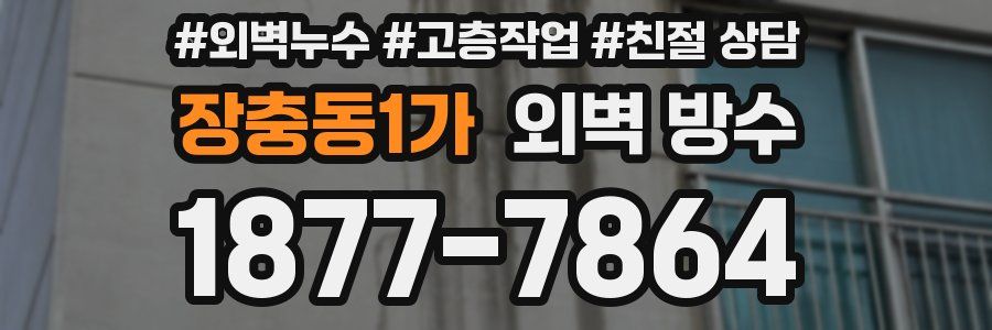 장충동1가 외벽 방수