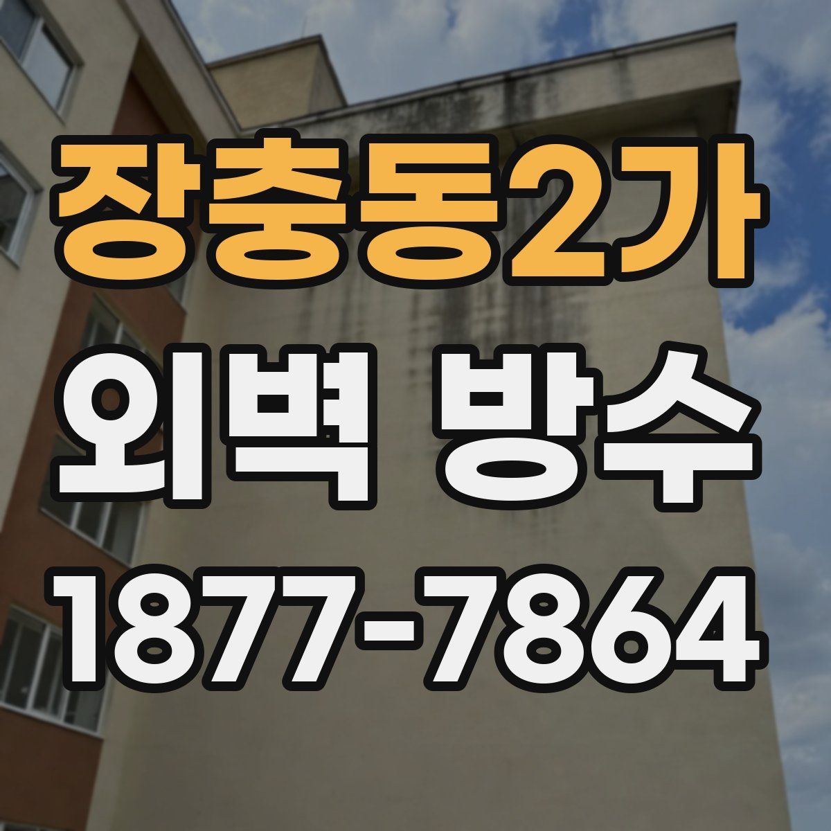 장충동2가 외벽 방수