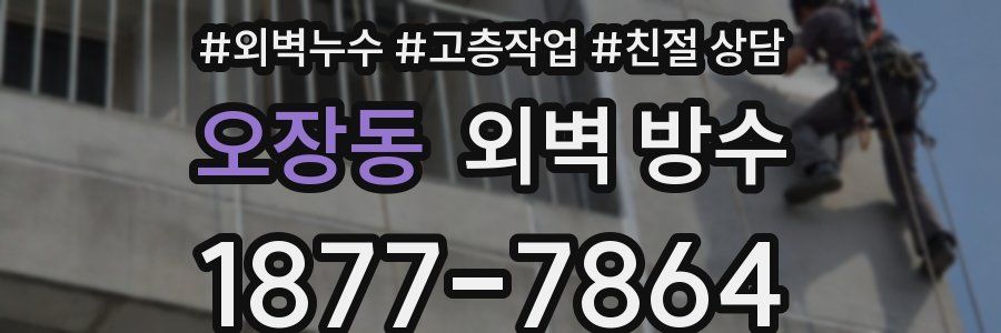 오장동 외벽 방수