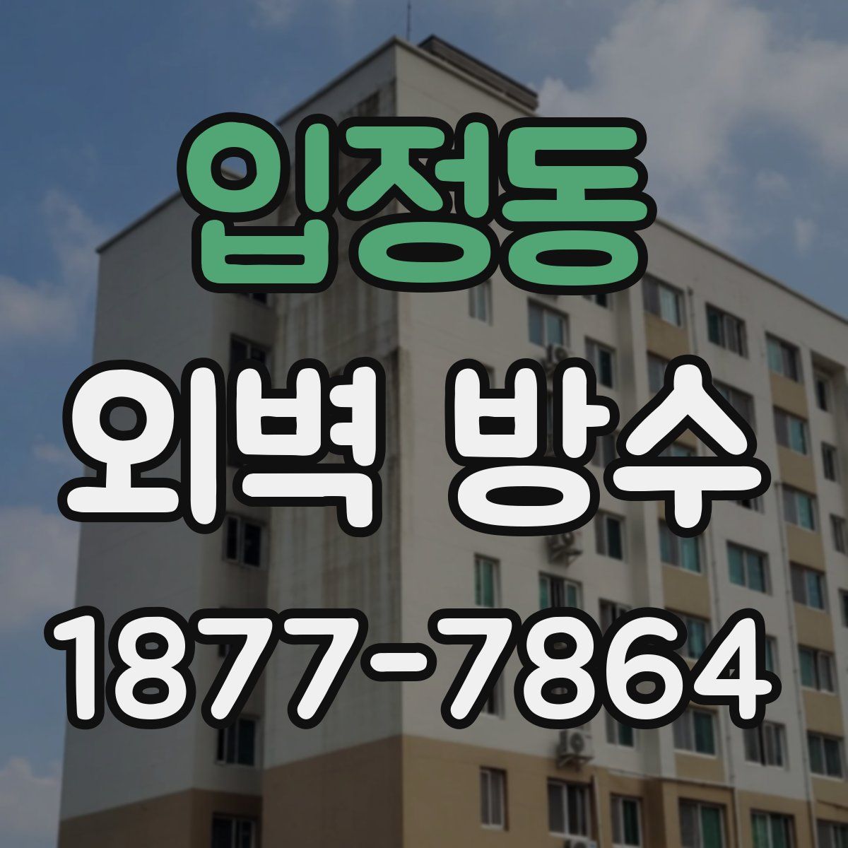 입정동 외벽 방수