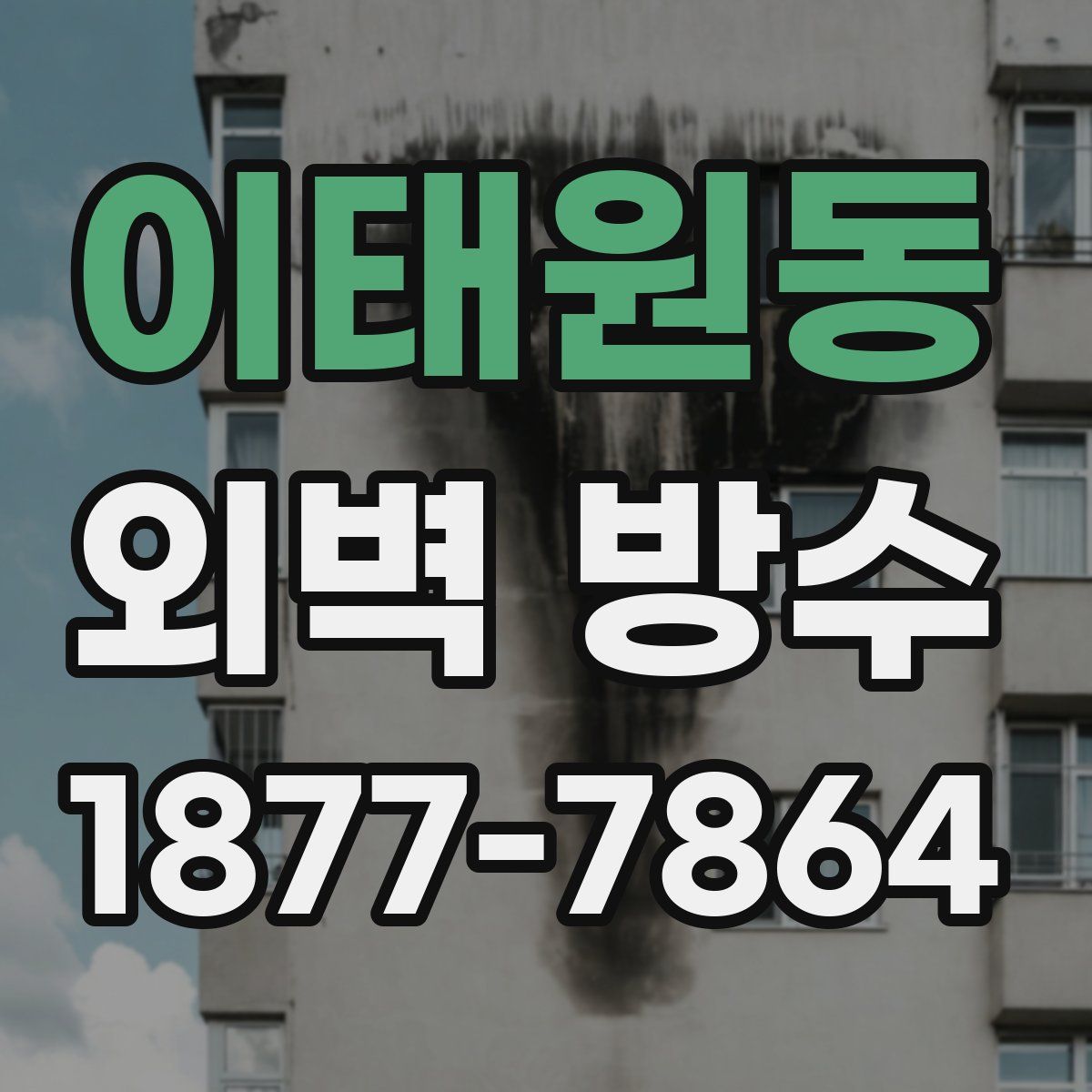 이태원동 외벽 방수