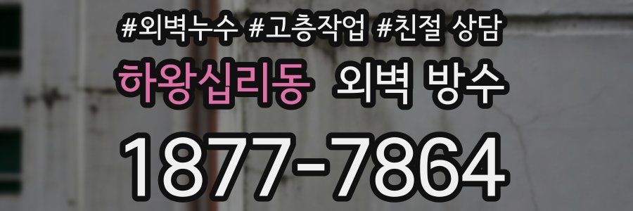 하왕십리동 외벽 방수