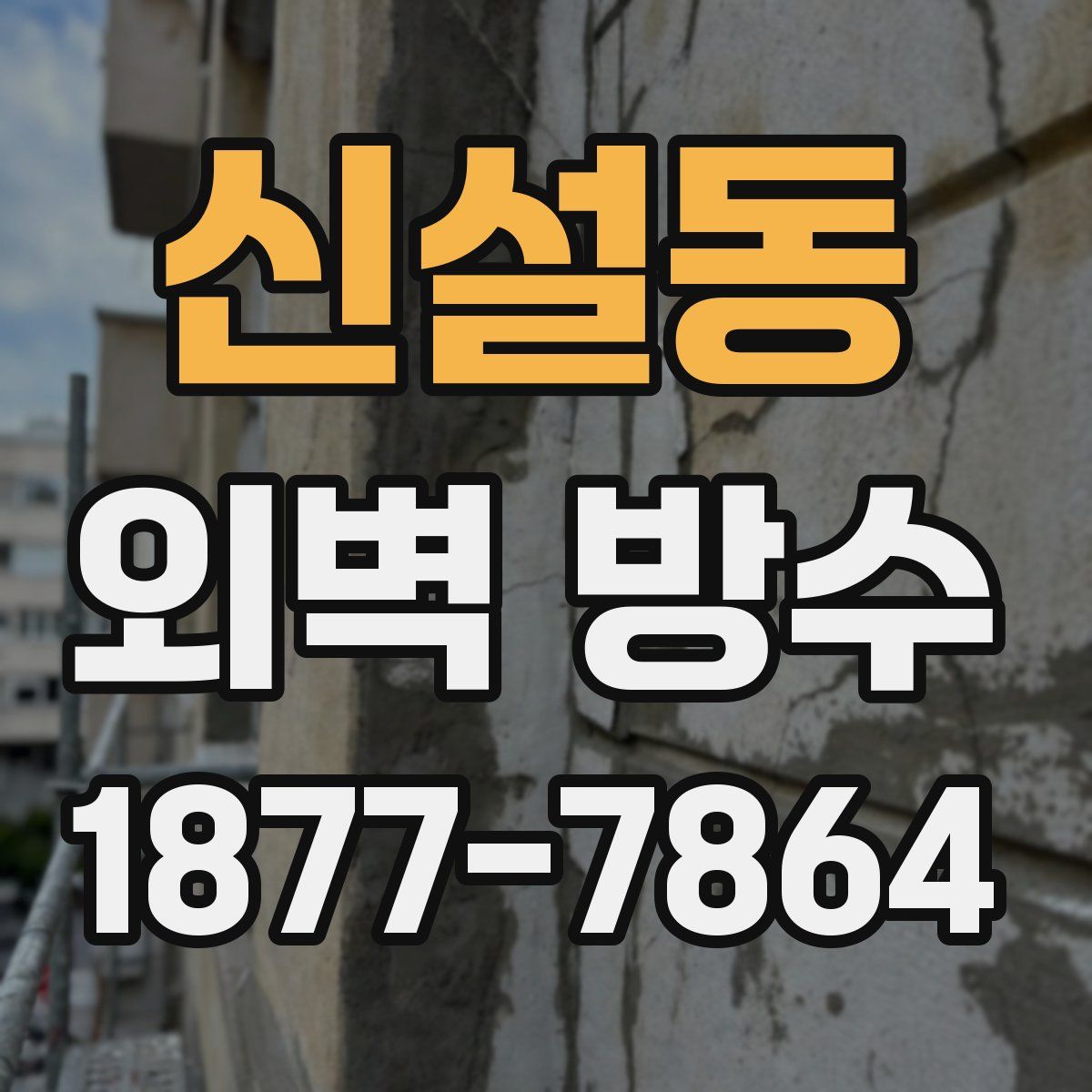 신설동 외벽 방수