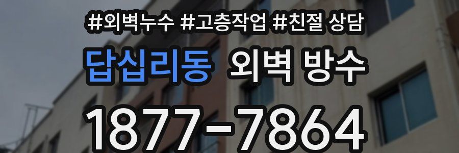 답십리동 외벽 방수