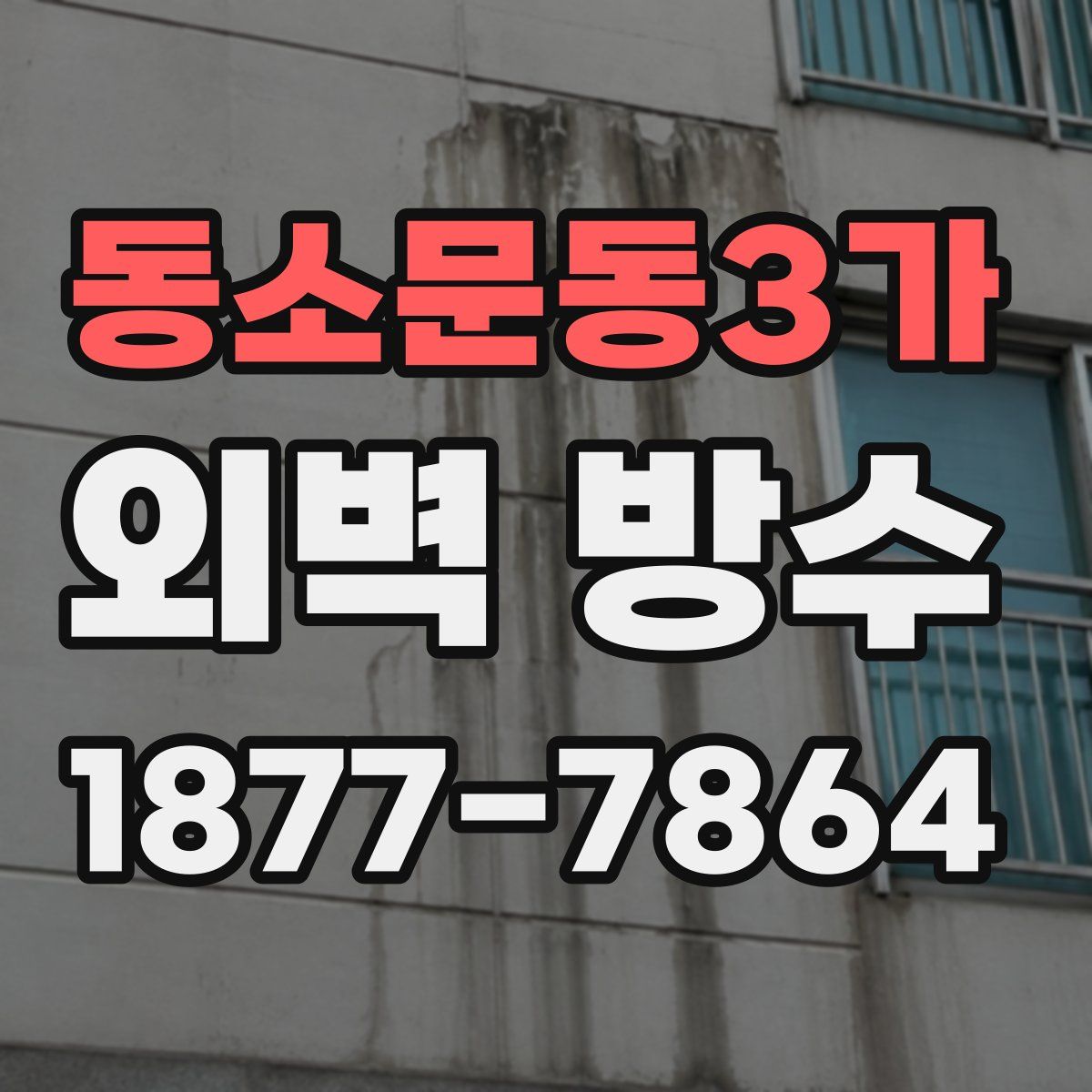 동소문동3가 외벽 방수