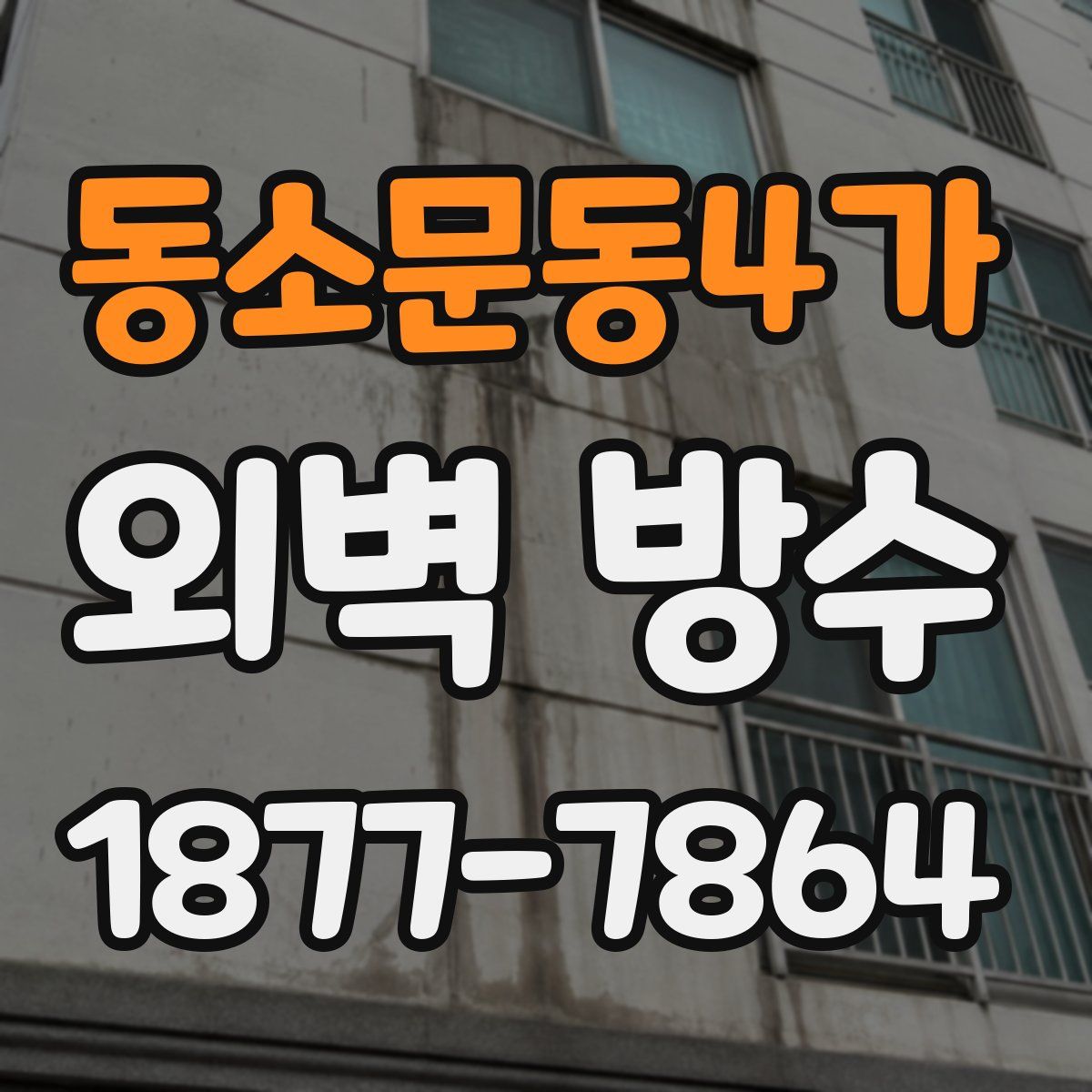 동소문동4가 외벽 방수