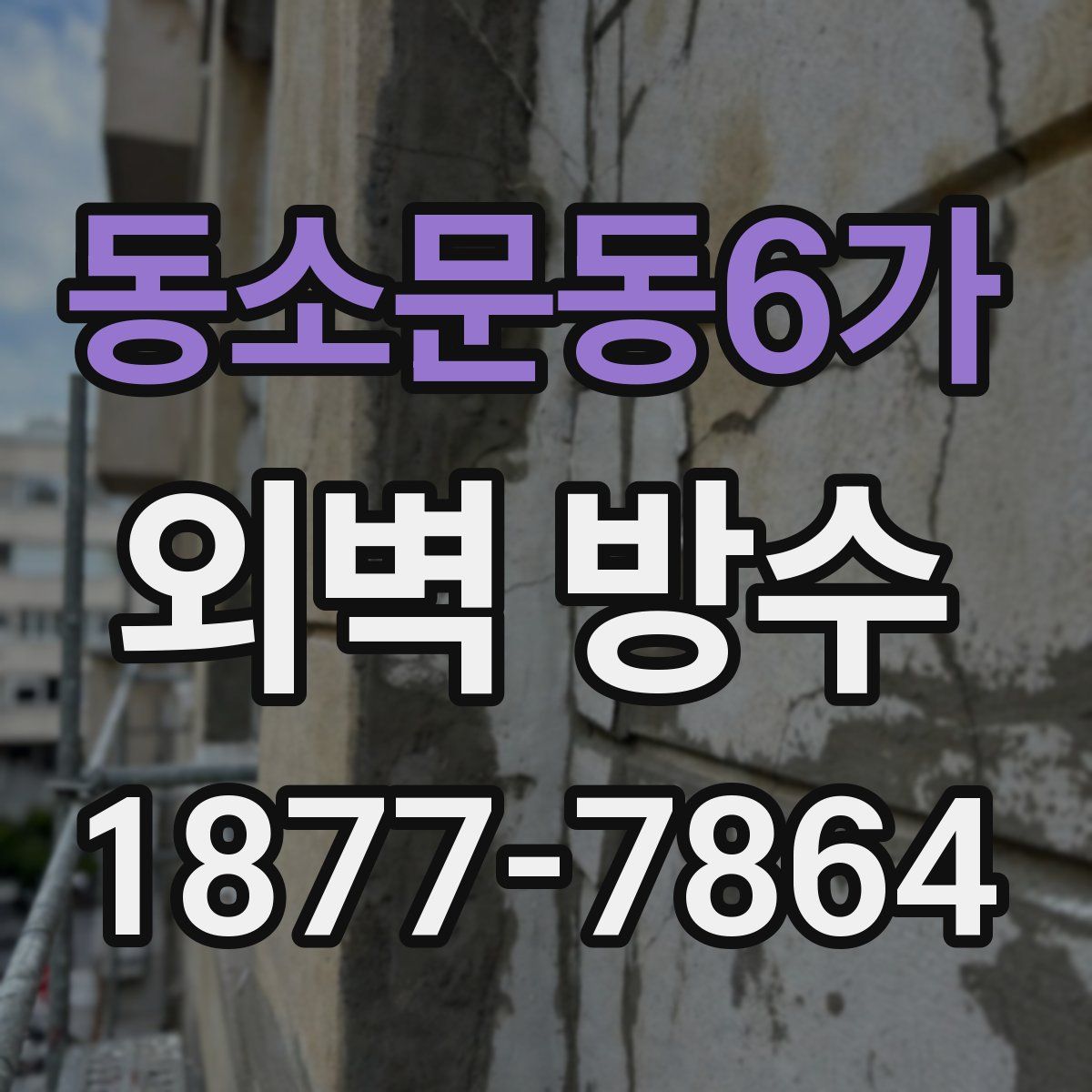 동소문동6가 외벽 방수
