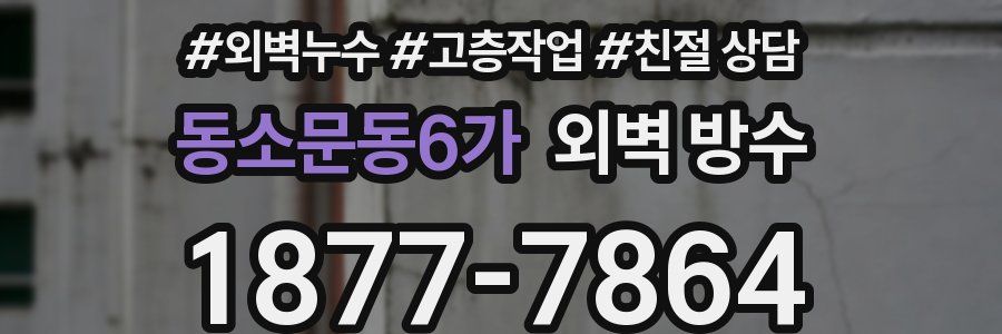 동소문동6가 외벽 방수