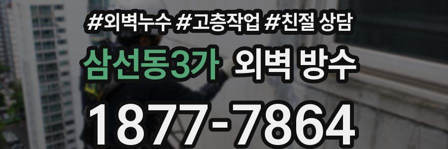 삼선동3가 외벽 방수