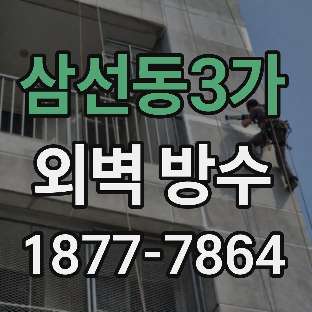 삼선동3가 외벽 방수