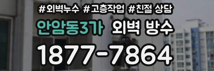 안암동3가 외벽 방수
