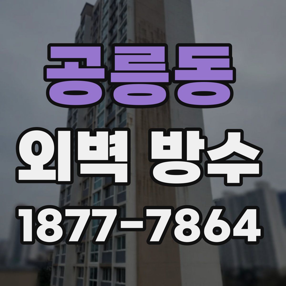 공릉동 외벽 방수