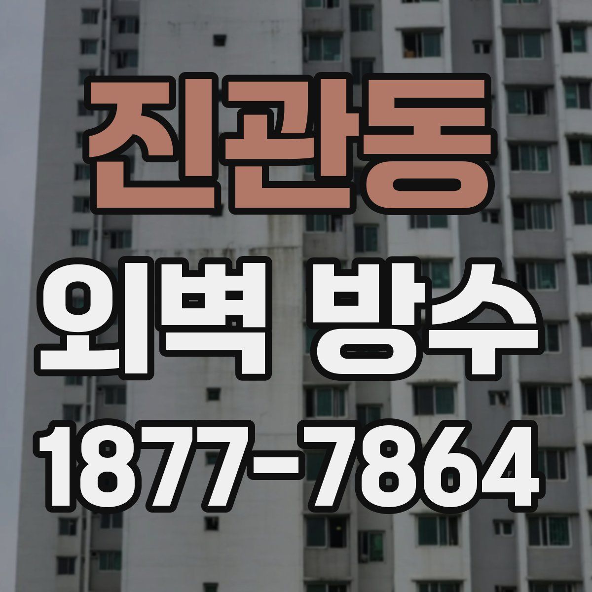 진관동 외벽 방수