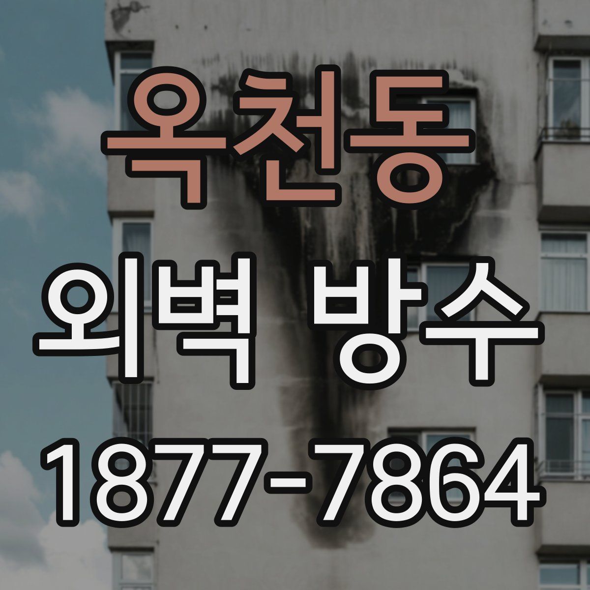 옥천동 외벽 방수
