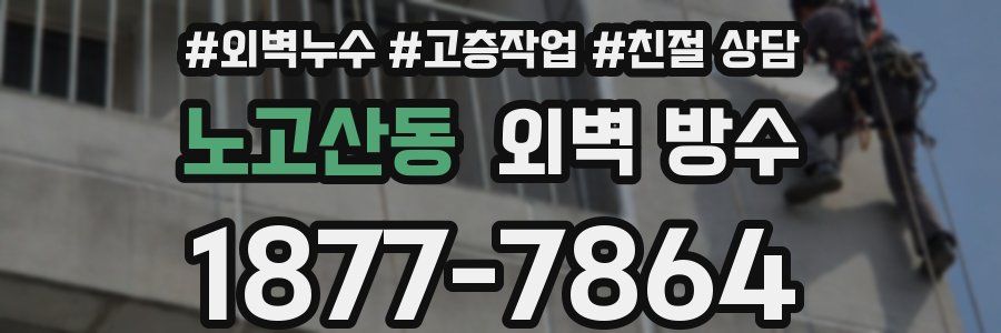 노고산동 외벽 방수