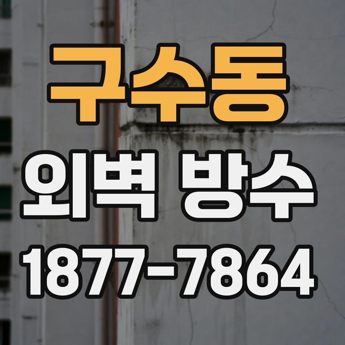 구수동 외벽 방수