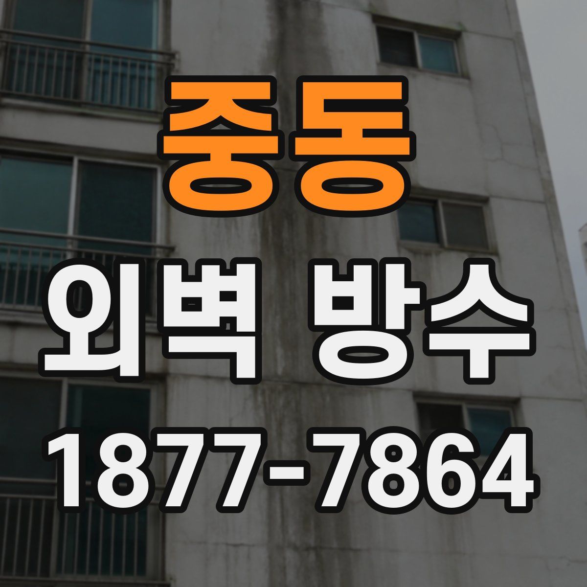 중동 외벽 방수