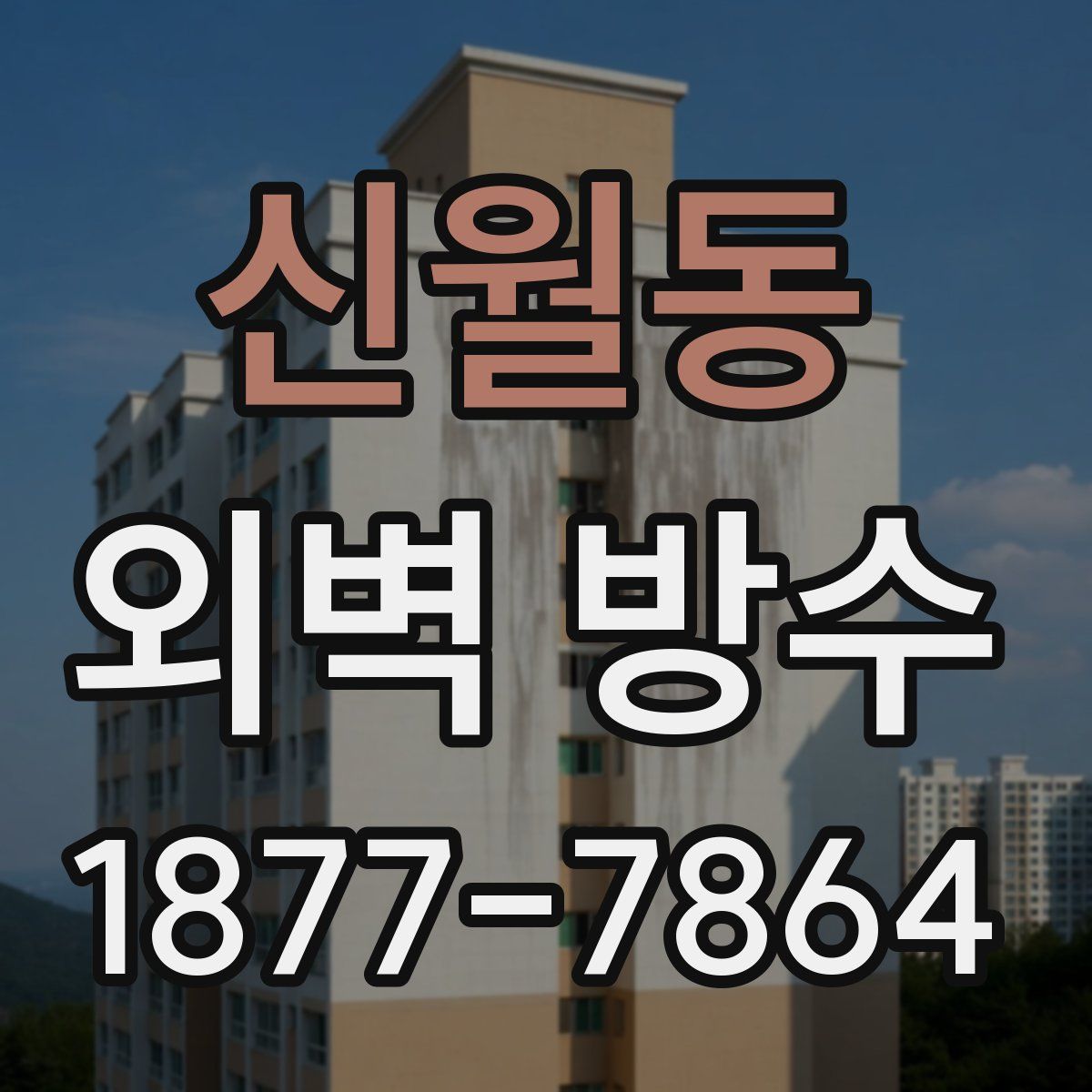 신월동 외벽 방수